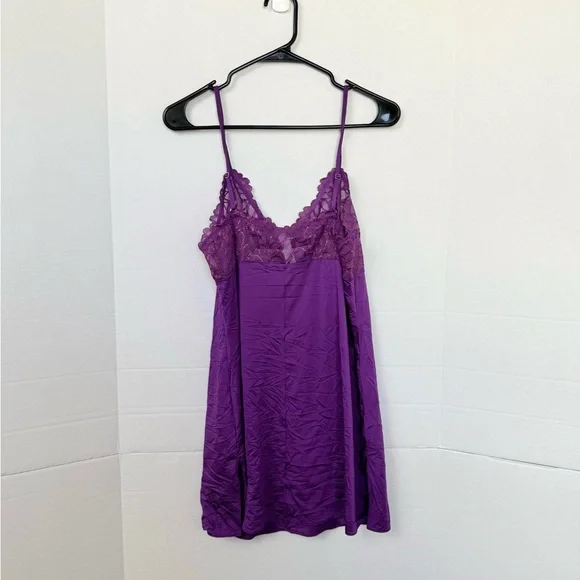 savage fenty purple dress Savage X Fenty | Intimates & Sleepwear | Savage X Fenty Purple Slip Dress  Brand New
